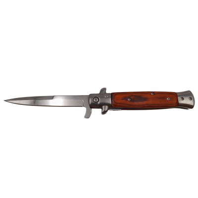 Briceag de vanatoare IdeallStore&amp;reg;, Italian Spirit, otel inoxidabil, 23 cm, maro foto
