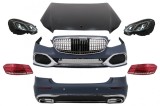 Kit Exterior Mercedes E-Class W212 (2009-2012) Conversie la Facelift M Design Performance AutoTuning, KITT