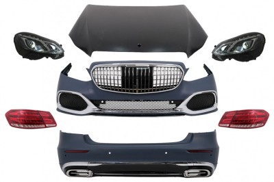 Kit Exterior Mercedes E-Class W212 (2009-2012) Conversie la Facelift M Design Performance AutoTuning foto