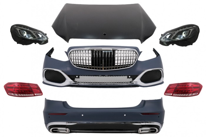 Kit Exterior Mercedes E-Class W212 (2009-2012) Conversie la Facelift M Design Performance AutoTuning