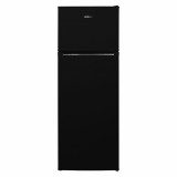 Frigider cu 2 usi Heinner HF-V212BKE+, Clasa E, 212l. usi reversibile, H 145cm, negru
