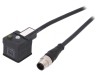 Cablu-adaptor DIN 43650 Mufă M12 2m IP67