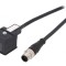 Cablu-adaptor DIN 43650 Mufă M12 2m IP67