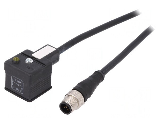 Adaptor Cablu DIN 43650 la M12 1.5m IP67