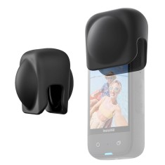 Protector Surewo pentru lentilele panoramice ale camerei Insta 360 X5, silicon