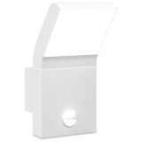 Cumpara ieftin Lampa exterioara de perete cu LED/senzor, alb, aluminiu turnat