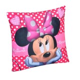 Cumpara ieftin Perna decorativa cu 2 fete Minnie, 30 x 30 x 6 cm, poliester, General