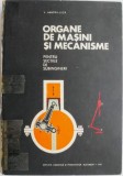 Organe de masini si mecanisme pentru sectiile de subingineri &ndash; V. Handra-Luca (coperta putin uzata)