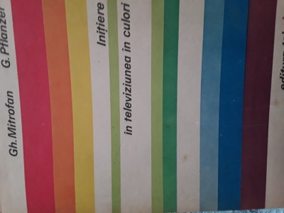 Initiere in televiziunea in culori Gh.Mitrofan,G.Plfanzer 1983 foto