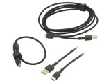 Cablu USB 2.0 A la C Negru 480Mbps