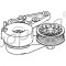 Intinzator curea transmisie VW BORA (1J2) (1998 - 2005) TOPRAN 109 804