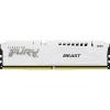 Memorie RAM DDR5, 32GB, 5600MHz, CL36, 1.35V, FURY Beast White, RGB, Kingston