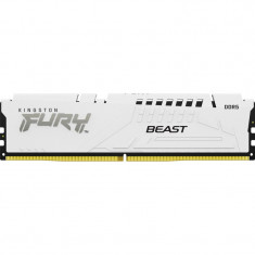 Memorie RAM DDR5, 32GB, 5600MHz, CL36, 1.35V, FURY Beast White, RGB