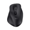 Mouse Trust Fyda Ergonomic Wireless 2.4GHz, USB, 6 Butoane, 2400 DPI, Reincarcabil, Negru