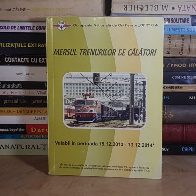 MERSUL TRENURILOR DE CALATORI : 2013-2014 * foto