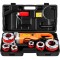 CLUPA ELECTRICA Masina de filetat tevi Vevor cu 6 capete de filetat 1 2 , 3 4 , 1 , 1 1 4 , 1 1 2 , 2 , putere 2300 W