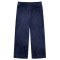 Pantaloni de copii din catifea, albastru &icirc;nchis, 92