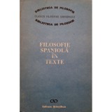 Gheorghe Vladutescu - Filosofie spaniola in texte (Editia: 1991)
