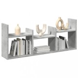 VidaXL Dulap de perete, gri beton, 100x18x40 cm, lemn prelucrat 854799