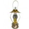 Lampa cu gaz lampant Vivatechnix Hat TR-1006, sticla si oglinda palarie metal