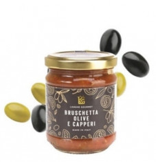 Sos Bruschetta cu masline si capere Langhe Gourmet 180g foto