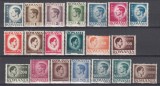 ROMANIA 1945/1947 LP 187 REGELE MIHAI I UZUALE HARTIE ALBA SERIE SARNIERA