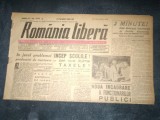 ZIAR ROMANIA LIBERA 5 SEPTEMBRIE 1946