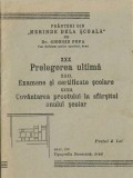 C9779N Fr&acirc;nturi din Merinde dela școală de dr Giorgiu Popa, Prelegerea ultimă, Examene și certificate școlare Cuv&acirc;ntarea preotului ... 1937 Arad