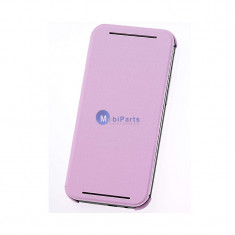 Husa piele HTC One M8s Flip roz