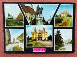 Cluj, ilustrata mozaic - Circulata, 1972, Printata, Cluj Napoca