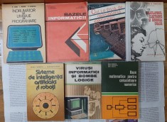 15 vol. Electronica Informatica (Do Re Mi Electronic, Stereofonia, Telecomunicatii, Virusi, Inteligenta artificiala, Bazele matematice, Silex siliciu)