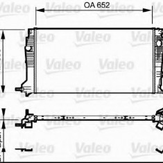 Radiator, racire motor RENAULT MEGANE III Grandtour (KZ0/1) (2008 - 2016) VALEO 735182