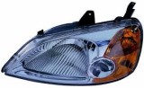 Far Honda Civic 4-Usi Sedan (JP) 02.2001-12.2003 DEPO partea Dreapta cu bec H4