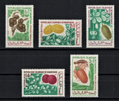 MAURITANIA 1967 - Fructe / serie completa MNH foto