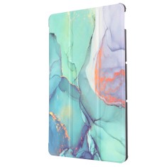 Husa tableta compatibila lenovo tab p11 gen 2 11.5, foldpro cu microfibra, auto sleep/wake, green time foto