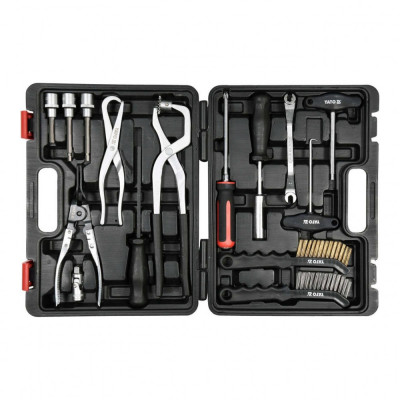 Set universal pentru frana 15 piese Yato YT-06802 foto