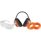 Evotools 681112 - Kit motocoasa ochelari casti fire de taiere