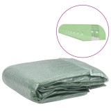 Copertina rezerva sera Gossi, 45 m2, verde, 300x1500x200 cm, PE, 20 ferestre ventilatie si usa