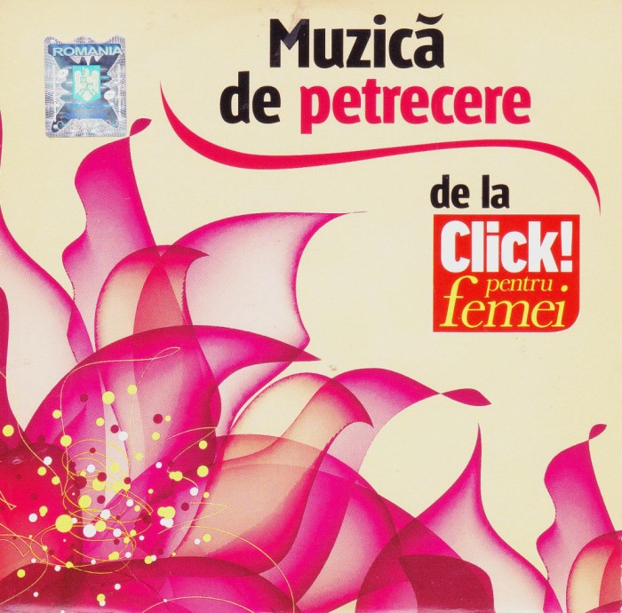 CD: Muzica de petrecere ( supliment Click! pentru femei; in stare noua )