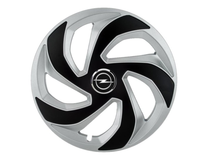 Set 4 capace roti Lama dual crom R15 pentru gama auto Opel