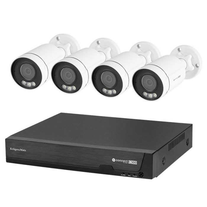 KIT SUPRAVEGHERE WIFI CONNECT C300 TUYA KRUGE