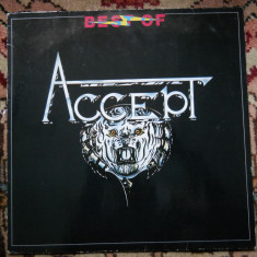 Disc vinil-Accept"Best of Accept",stereo,Germania 1983 BRAIN811 994-1