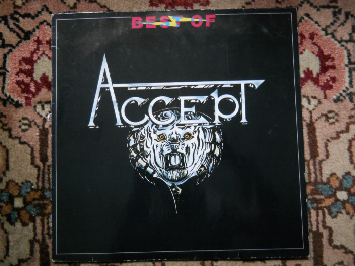 Disc vinil-Accept&quot;Best of Accept&quot;,stereo,Germania 1983 BRAIN811 994-1