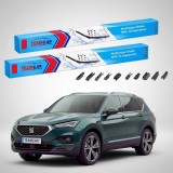 Cumpara ieftin Ștergătoare Seat Tarraco KN2 2018-prezent | Set Față Flat &ndash; TeamCar&reg;