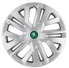 Set 4 capace roti 14``Raven Gri, pentru Skoda Verde, Autohelix MSA