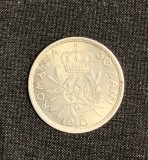 Moneda 50 bani 1910 argint