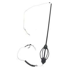 Montura pescuit crap cu momitor 55g cu autointepare,carlig legat pe fir de par