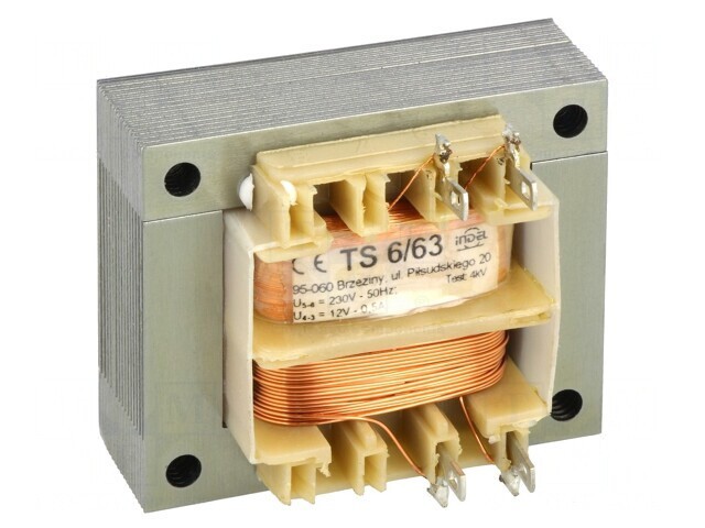 Transformator alimentare 12V 500mA 6VA 230VAC