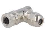 Mufă M12 4 PIN mamă Ethernet IP67 250V 4A, TE Connectivity