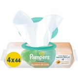 Pampers Harmonie Protect&amp;Care Șervețele umede pentru copii cu gălbenele 176 buc